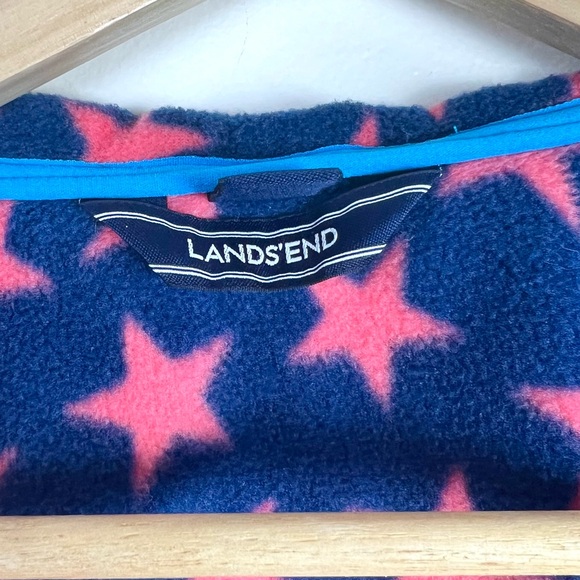 Lands’ End Star Fleece Jacket - Picture 6 of 12